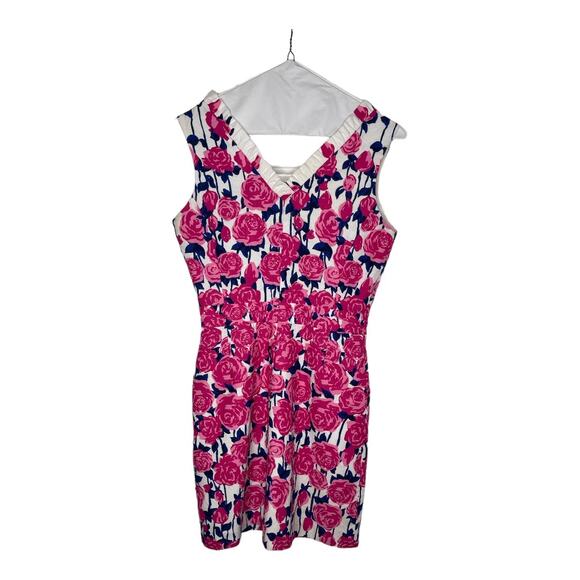 Vineyard Vines for Kentucky Derby Sleeveless Midi Dress Run for the Roses Size 2 - Picture 4 of 8